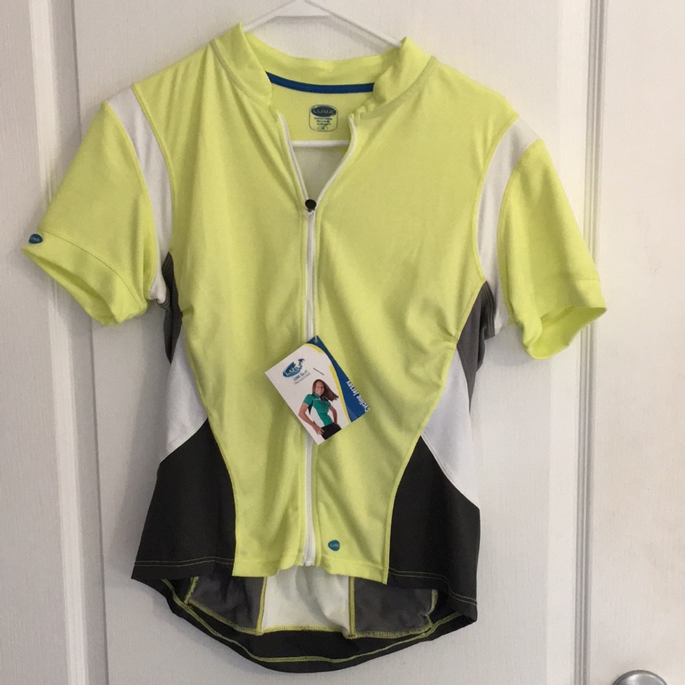 NWT Luna “Kika” cycling Jersey, size L.